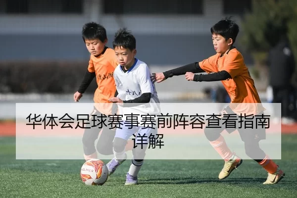 华体会足球赛事赛前阵容查看指南详解