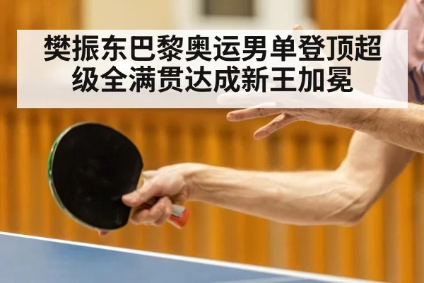 樊振东巴黎奥运男单登顶超级全满贯达成新王加冕